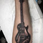 photo tattoo guitar 25.01.2019 №098 - drawing tattoo with a guitar - tattoovalue.net