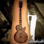 photo tattoo guitar 25.01.2019 №106 - drawing tattoo with a guitar - tattoovalue.net