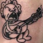 photo tattoo guitar 25.01.2019 №115 - drawing tattoo with a guitar - tattoovalue.net