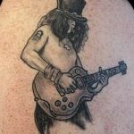 photo tattoo guitar 25.01.2019 №126 - drawing tattoo with a guitar - tattoovalue.net
