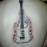 photo tattoo guitar 25.01.2019 №137 - drawing tattoo with a guitar - tattoovalue.net