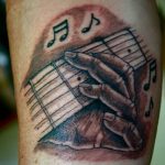 photo tattoo guitar 25.01.2019 №149 - drawing tattoo with a guitar - tattoovalue.net