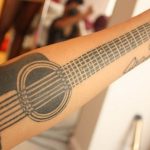 photo tattoo guitar 25.01.2019 №152 - drawing tattoo with a guitar - tattoovalue.net