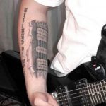 photo tattoo guitar 25.01.2019 №171 - drawing tattoo with a guitar - tattoovalue.net