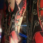 photo tattoo guitar 25.01.2019 №254 - drawing tattoo with a guitar - tattoovalue.net