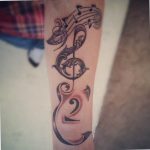 photo tattoo guitar 25.01.2019 №292 - drawing tattoo with a guitar - tattoovalue.net