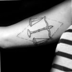 photo tattoo scales 26.01.2019 №024 - an example of a tattoo for scales - tattoovalue.net
