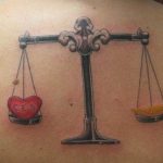 photo tattoo scales 26.01.2019 №040 - an example of a tattoo for scales - tattoovalue.net