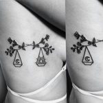 photo tattoo scales 26.01.2019 №069 - an example of a tattoo for scales - tattoovalue.net