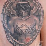photo tattoo scales 26.01.2019 №125 - an example of a tattoo for scales - tattoovalue.net