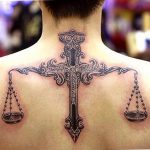 photo tattoo scales 26.01.2019 №228 - an example of a tattoo for scales - tattoovalue.net