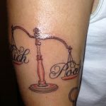 photo tattoo scales 26.01.2019 №004 - an example of a tattoo for scales - tattoovalue.net