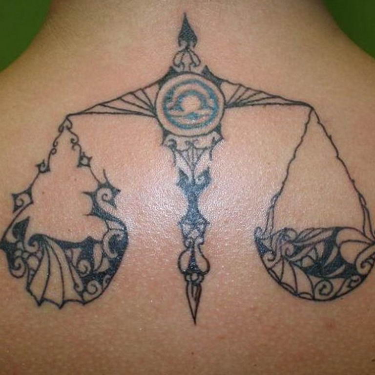 photo tattoo scales 26.01.2019 №019 - an example of a tattoo for scales - tattoovalue.net