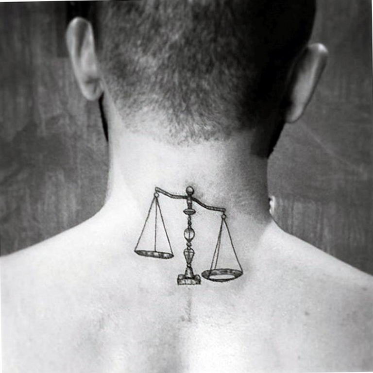 photo tattoo scales 26.01.2019 №023 - an example of a tattoo for scales - tattoovalue.net