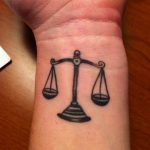 photo tattoo scales 26.01.2019 №030 - an example of a tattoo for scales - tattoovalue.net