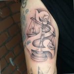 photo tattoo scales 26.01.2019 №032 - an example of a tattoo for scales - tattoovalue.net