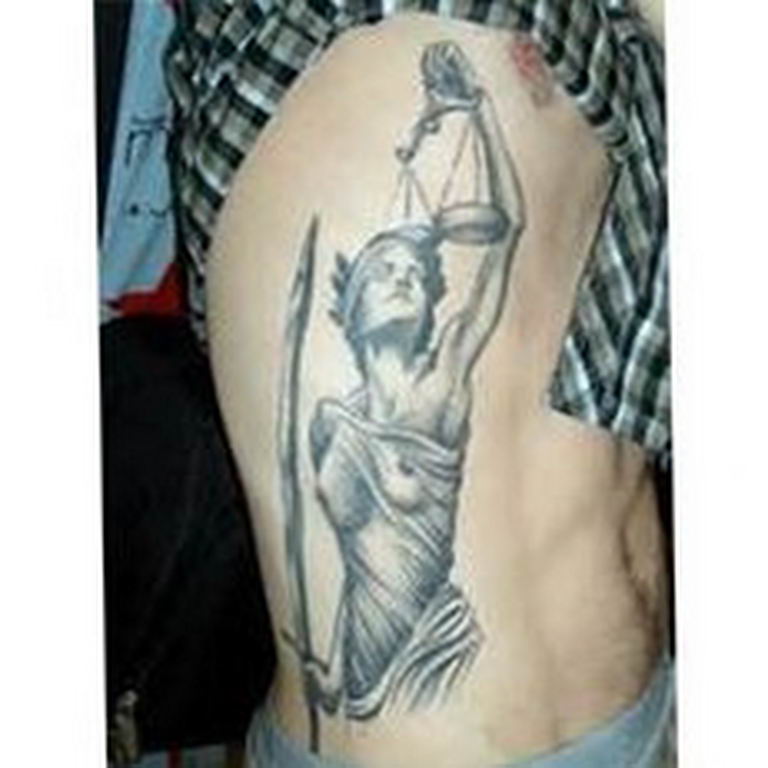 photo tattoo scales 26.01.2019 №050 - an example of a tattoo for scales - tattoovalue.net