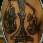 photo tattoo scales 26.01.2019 №070 - an example of a tattoo for scales - tattoovalue.net
