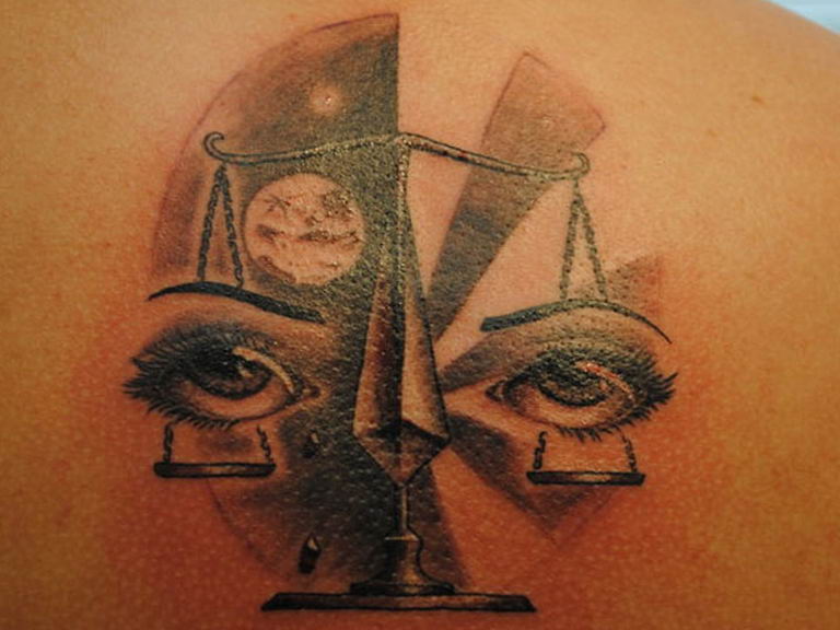 photo tattoo scales 26.01.2019 №073 - an example of a tattoo for scales - tattoovalue.net