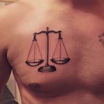 photo tattoo scales 26.01.2019 №078 - an example of a tattoo for scales - tattoovalue.net