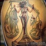 photo tattoo scales 26.01.2019 №091 - an example of a tattoo for scales - tattoovalue.net