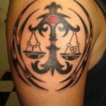 photo tattoo scales 26.01.2019 №094 - an example of a tattoo for scales - tattoovalue.net