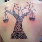 photo tattoo scales 26.01.2019 №159 - an example of a tattoo for scales - tattoovalue.net