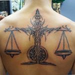 photo tattoo scales 26.01.2019 №168 - an example of a tattoo for scales - tattoovalue.net