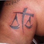 photo tattoo scales 26.01.2019 №171 - an example of a tattoo for scales - tattoovalue.net