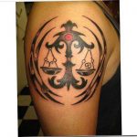 photo tattoo scales 26.01.2019 №190 - an example of a tattoo for scales - tattoovalue.net