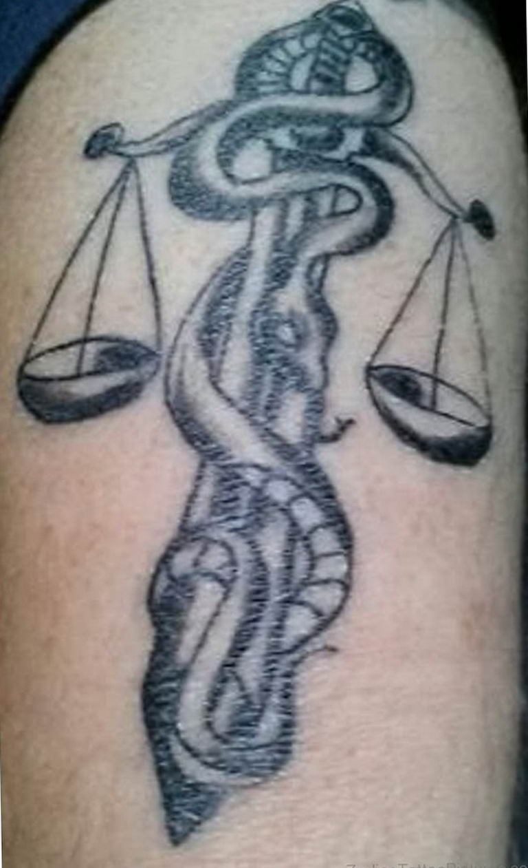 photo tattoo scales 26.01.2019 №191 - an example of a tattoo for scales - tattoovalue.net