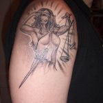 photo tattoo scales 26.01.2019 №200 - an example of a tattoo for scales - tattoovalue.net