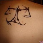 photo tattoo scales 26.01.2019 №201 - an example of a tattoo for scales - tattoovalue.net