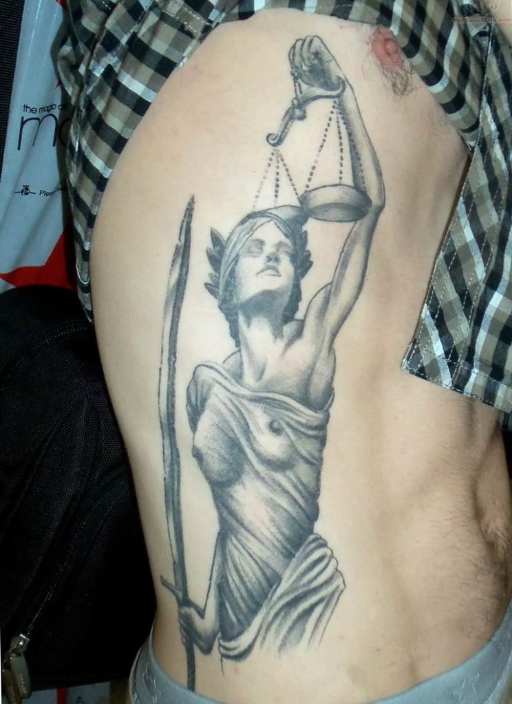 photo tattoo scales 26.01.2019 №204 an example of a tattoo for scales