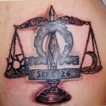 photo tattoo scales 26.01.2019 №210 - an example of a tattoo for scales - tattoovalue.net