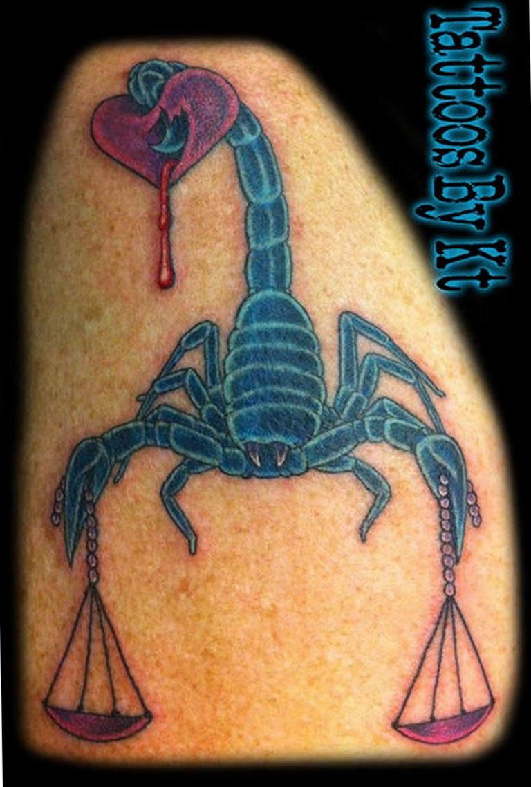 photo tattoo scales 26.01.2019 №238 - an example of a tattoo for scales - tattoovalue.net