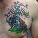 photo tattoo scales 26.01.2019 №245 - an example of a tattoo for scales - tattoovalue.net