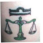 photo tattoo scales 26.01.2019 №248 - an example of a tattoo for scales - tattoovalue.net