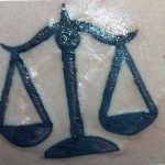 photo tattoo scales 26.01.2019 №249 - an example of a tattoo for scales - tattoovalue.net