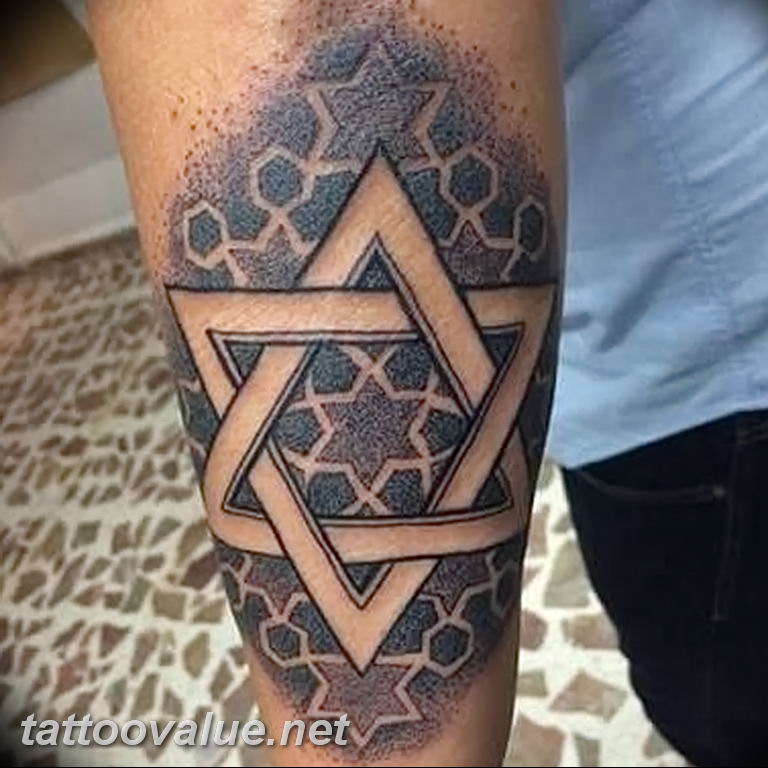 Tattoo uploaded by Lisa Giller  Star of David and Chai which means life   Tattoodo