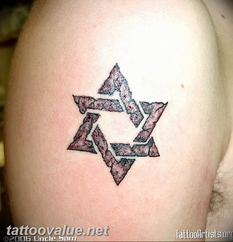 photo tattoo star of david 29.12.2018 №081 - tattoo example - tattoovalue.net
