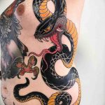 snake tattoo photo 28.01.2019 №039 - snake tattoo idea - tattoovalue.net