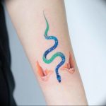 snake tattoo photo 28.01.2019 №049 - snake tattoo idea - tattoovalue.net