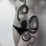 snake tattoo photo 28.01.2019 №098 - snake tattoo idea - tattoovalue.net