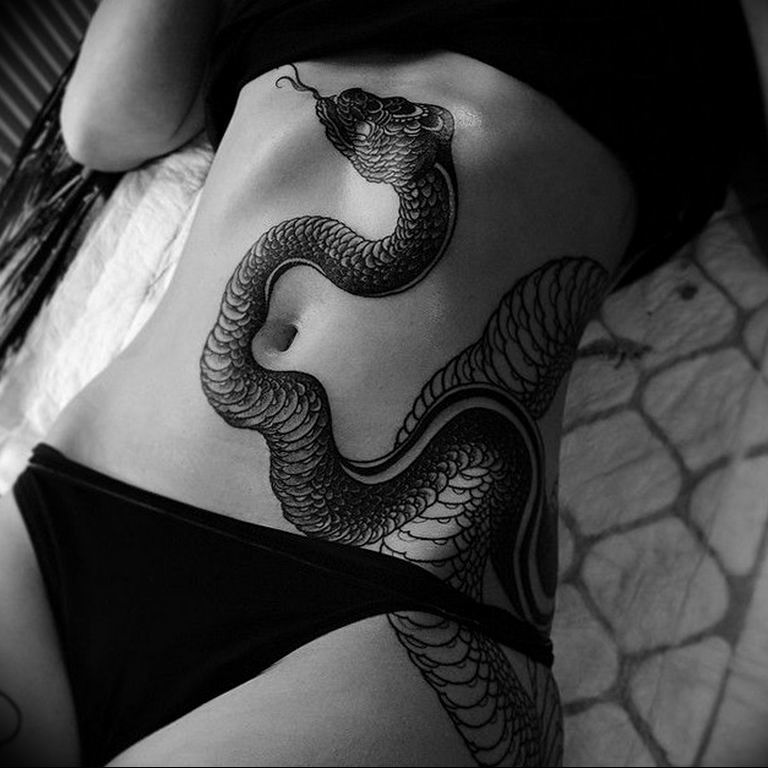 snake tattoo photo 28.01.2019 №115 - snake tattoo idea - tattoovalue.net