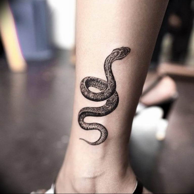 snake tattoo photo 28.01.2019 №170 - snake tattoo idea - tattoovalue.net
