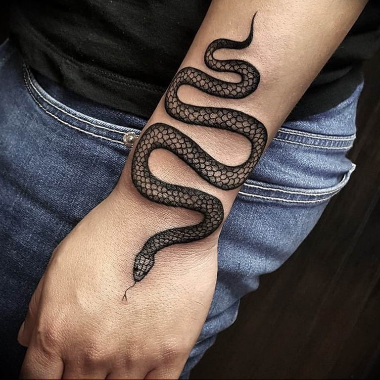 snake tattoo photo 28.01.2019 №172 - snake tattoo idea - tattoovalue.net