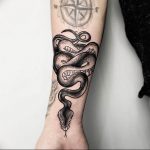 snake tattoo photo 28.01.2019 №249 - snake tattoo idea - tattoovalue.net