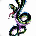 snake tattoo photo 28.01.2019 №285 - snake tattoo idea - tattoovalue.net