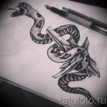 snake tattoo photo 28.01.2019 №294 - snake tattoo idea - tattoovalue.net